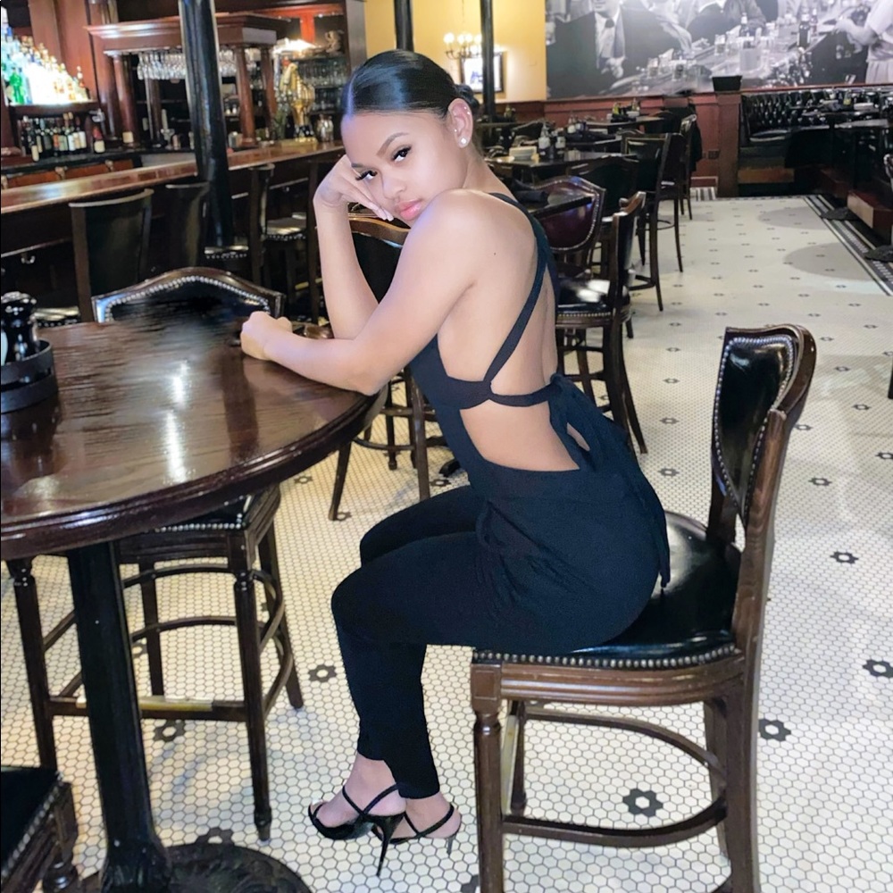Zelina square jumpsuit